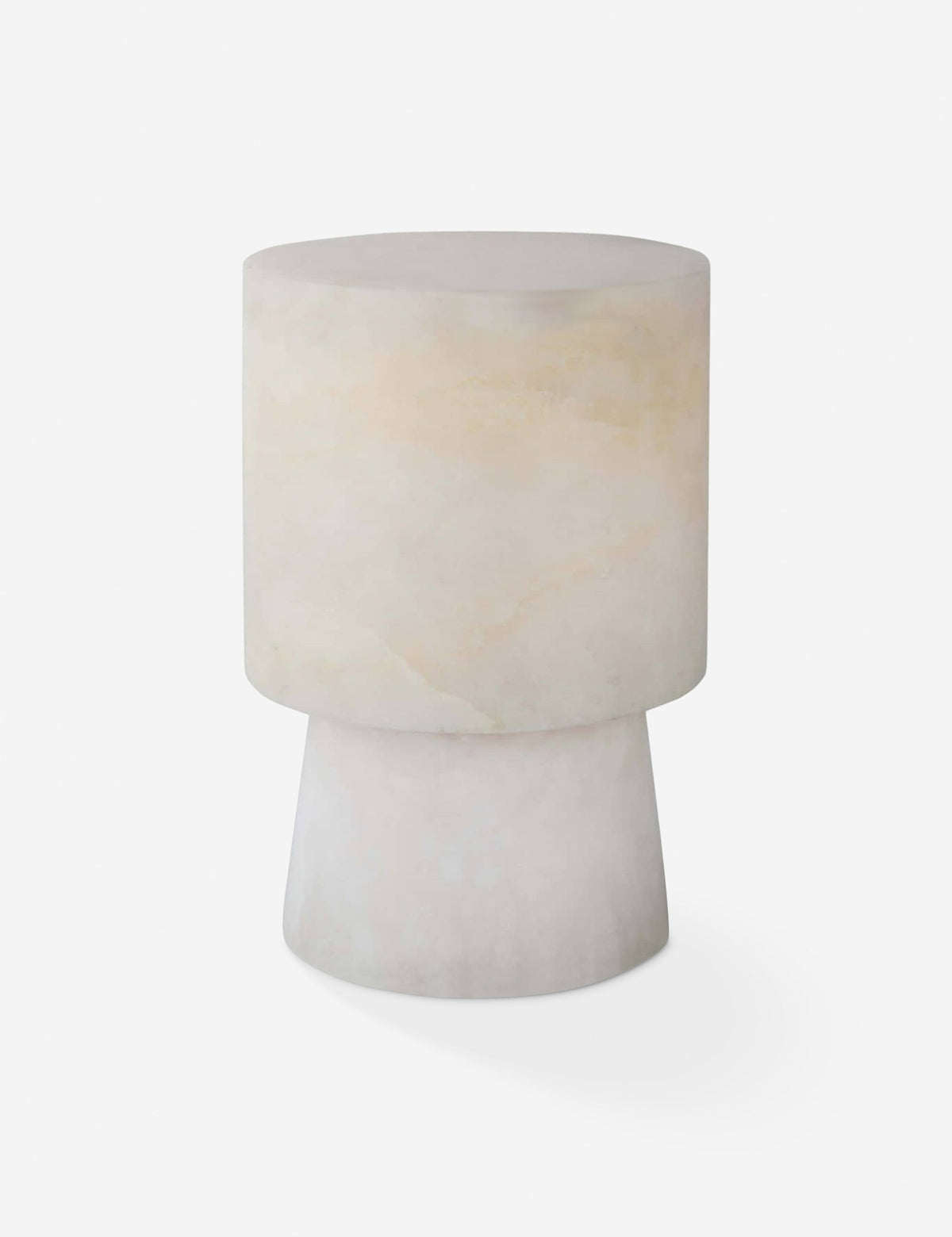Hazel Alabaster Mini Table Lamp - Designer Table Lamp for Nightstands