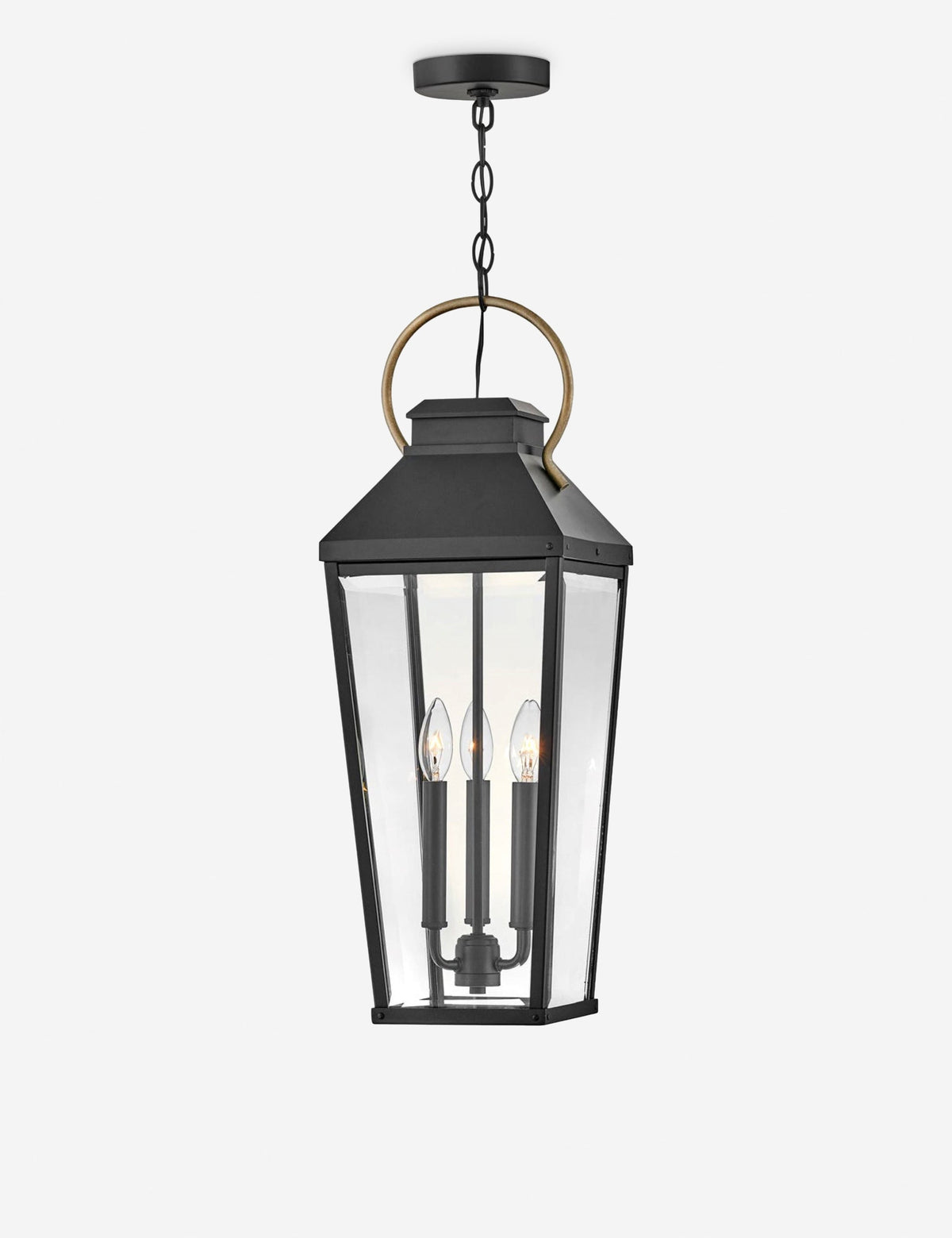 Renshaw Outdoor Pendant Light - Modern Ceiling Pendant Light in a room