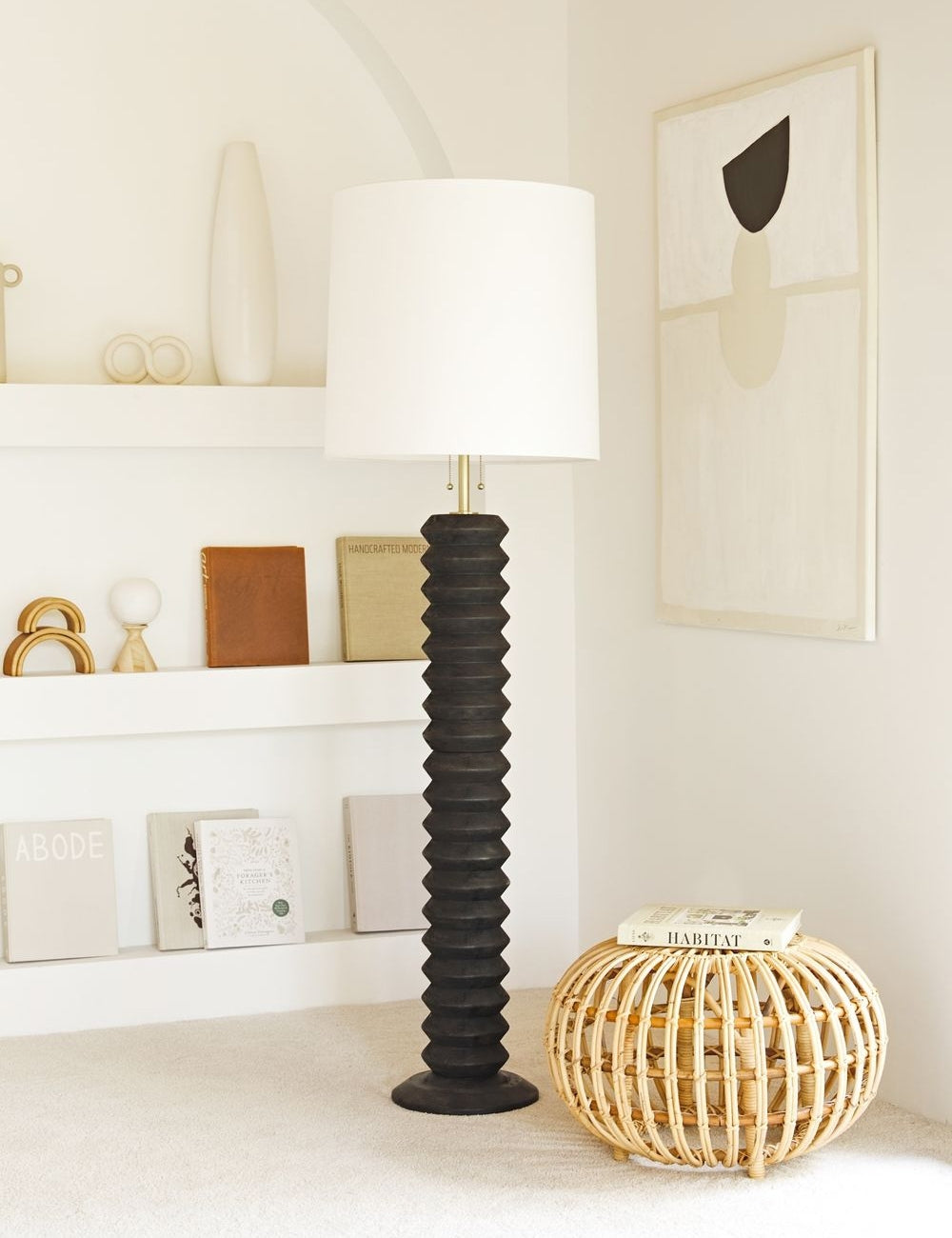 Accordion Floor Lamp - Living Room Floor Lamp for Living Rooms
