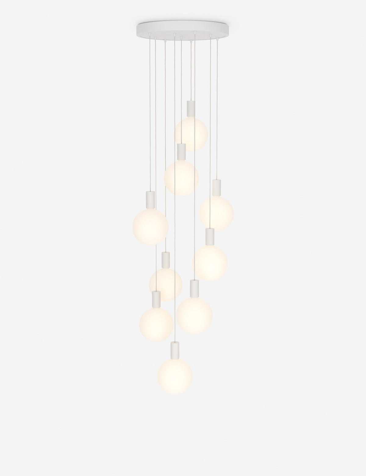 Alumina 9-Light Pendant Light - Modern Ceiling Pendant Light in a room
