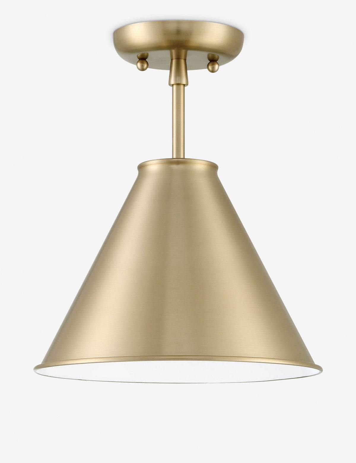 Cannon Semi-Flush Mount Light - Semi Flush Ceiling Light for Bedrooms in a room