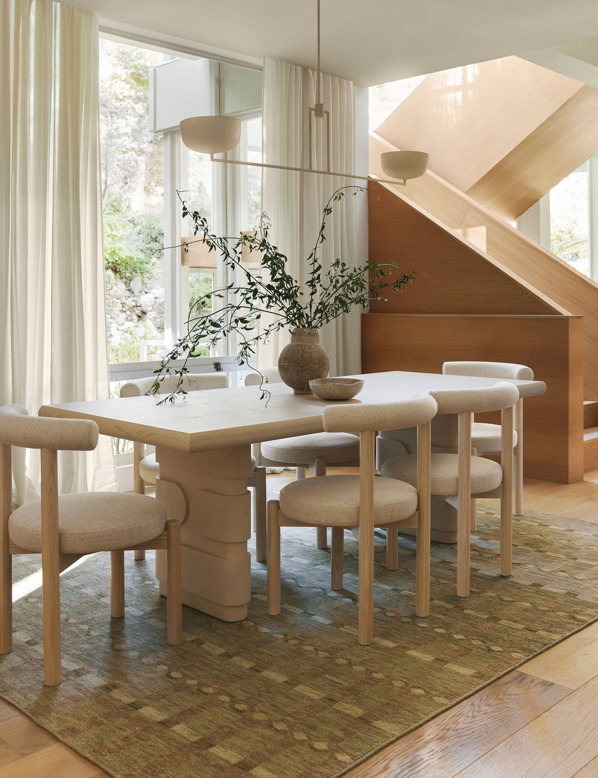 Talley Linear Chandelier - Dining Room Chandelier Fixture Modern Home in a room