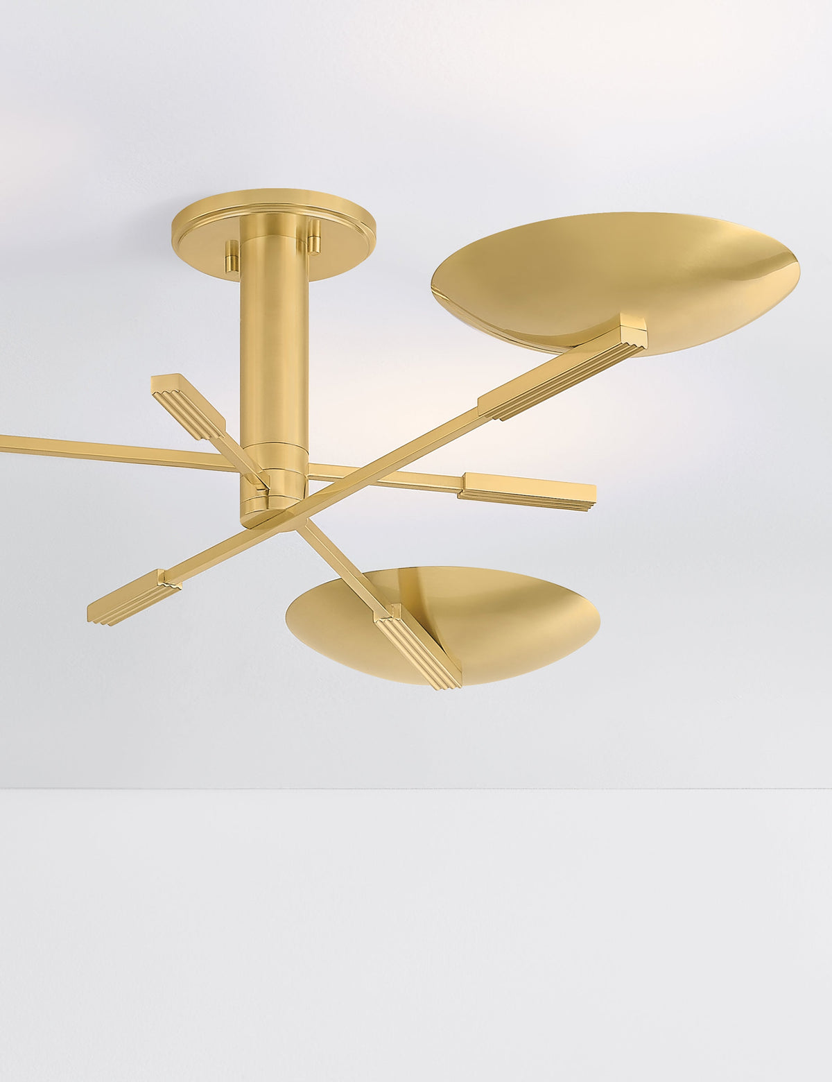Marzio Semi-Flush Mount Light - Semi Flush Ceiling Light for Bedrooms in a room