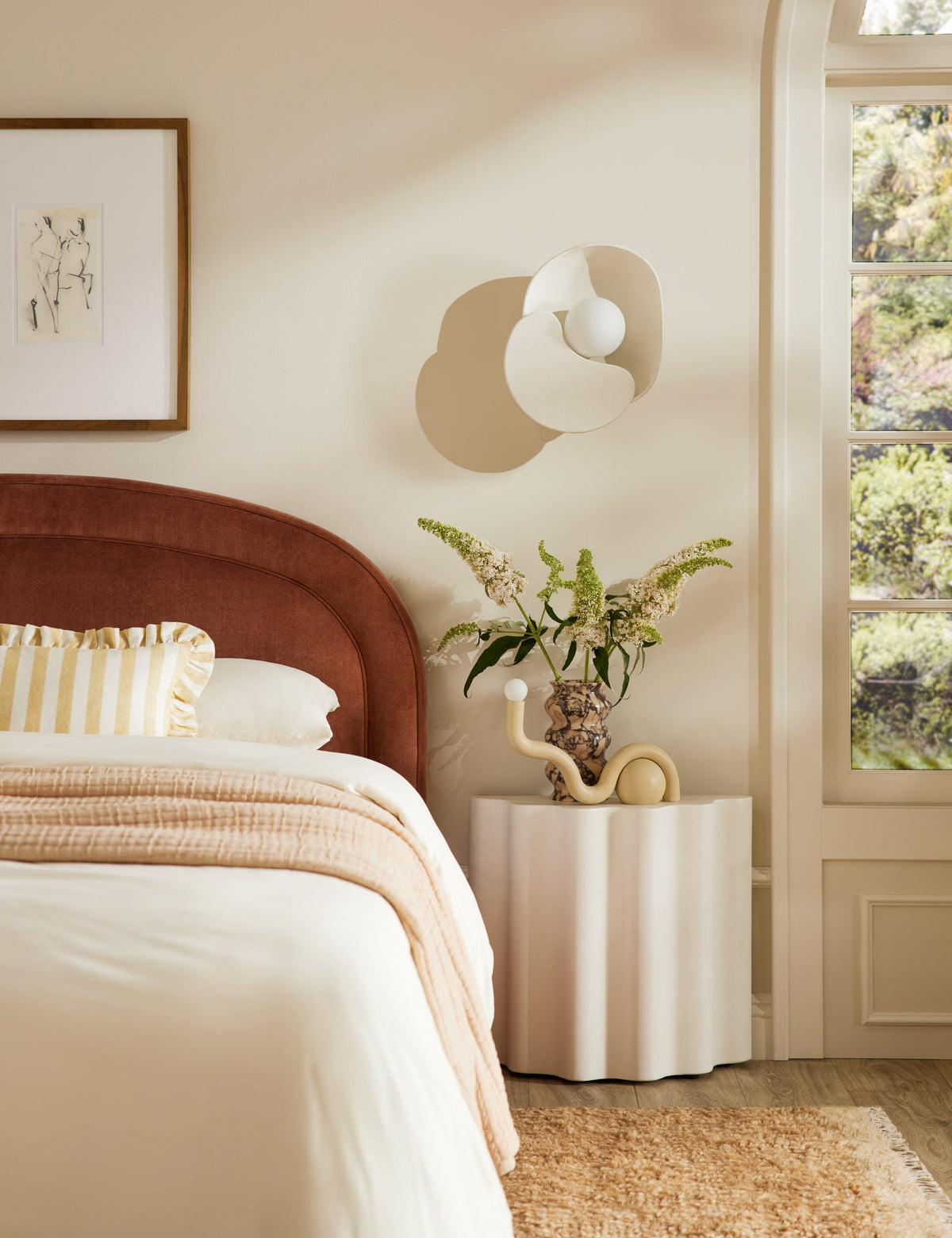 Soft Petal Sconce - Wall Sconce Lighting for Bedrooms Fixture
