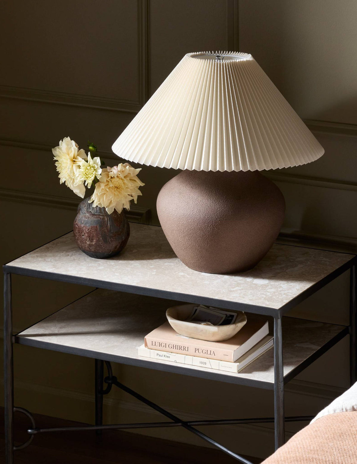 Marston Table Lamp - Designer Table Lamp for Nightstands Light in a room