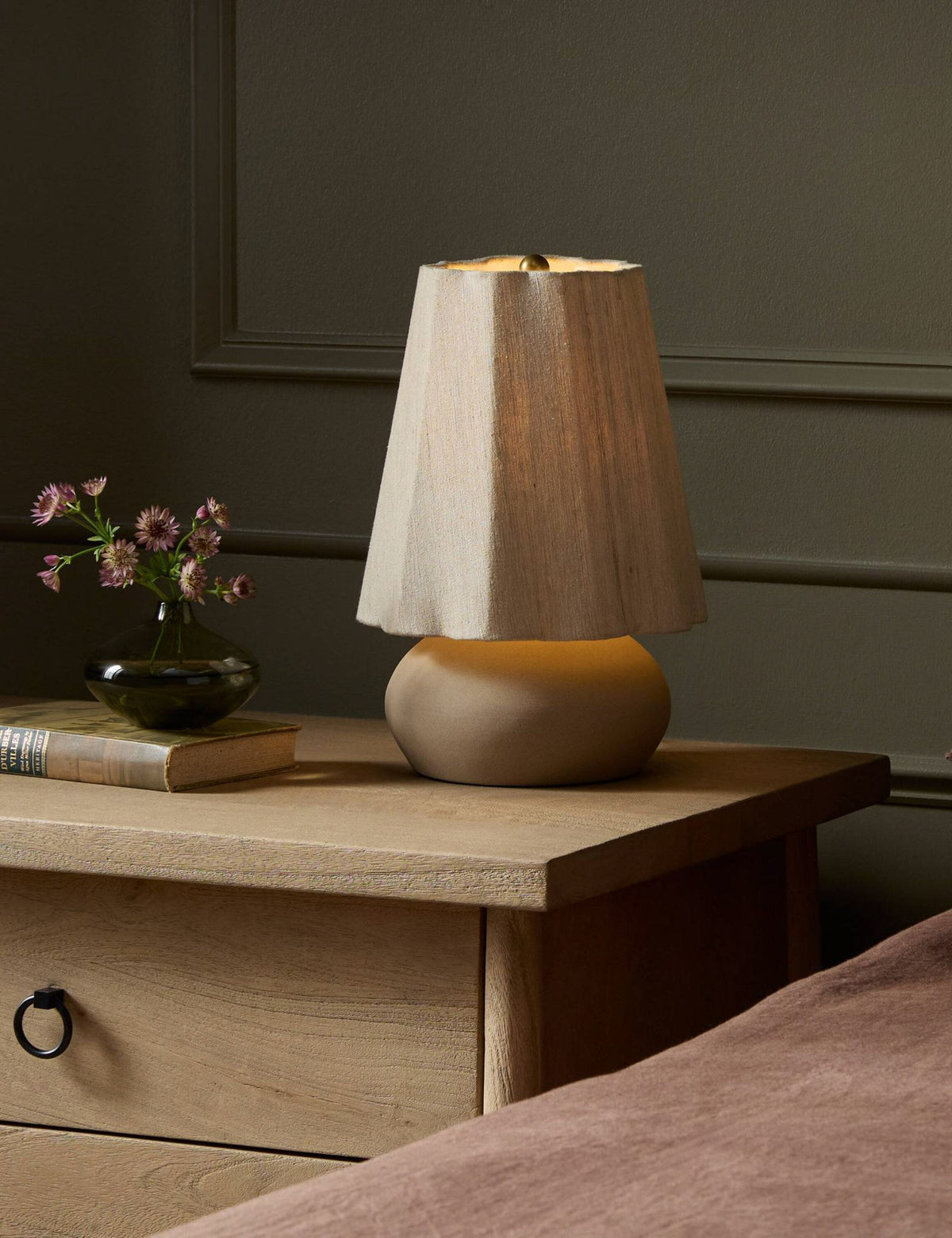 Umberto Table Lamp - Designer Table Lamp for Nightstands Light in a room