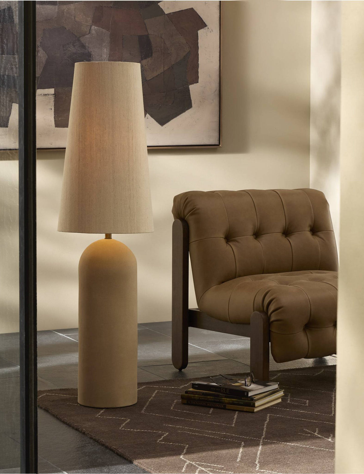Umberto Floor Lamp - Living Room Floor Lamp for Living Rooms in a room