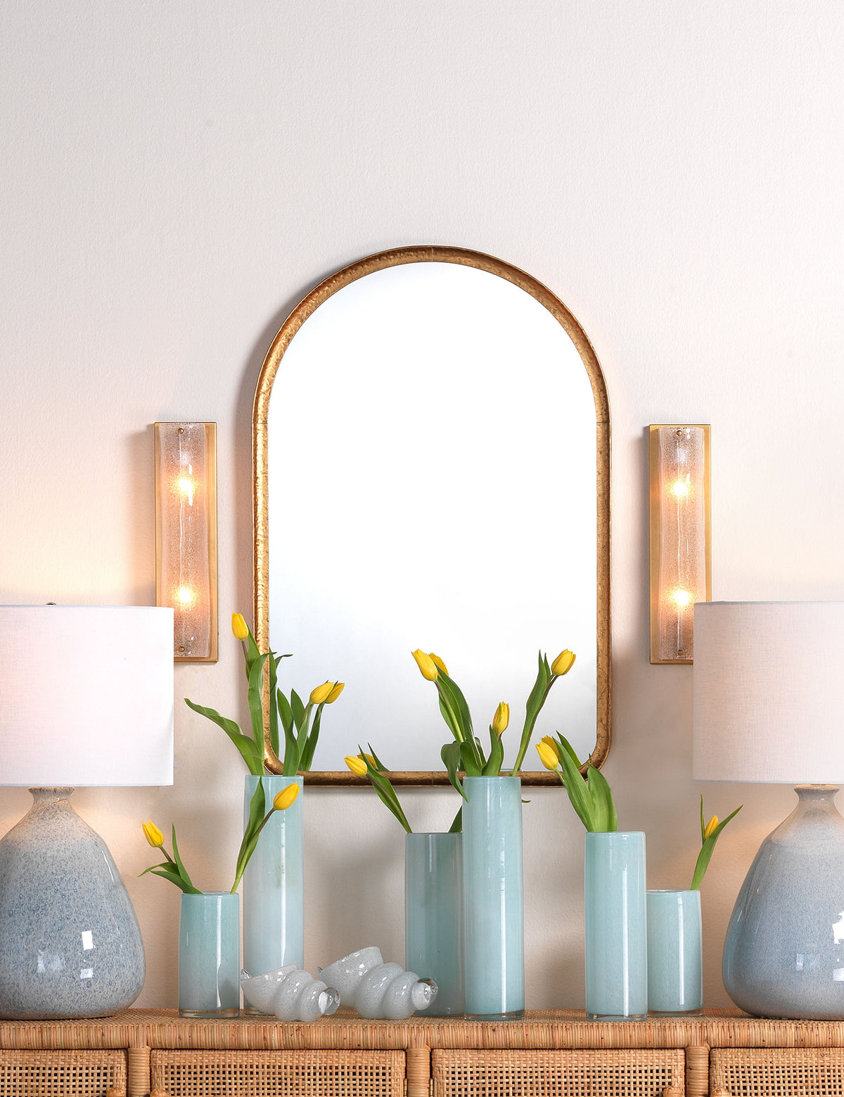Fonda Sconce - Wall Sconce Lighting for Bedrooms Modern Wall Light in a room
