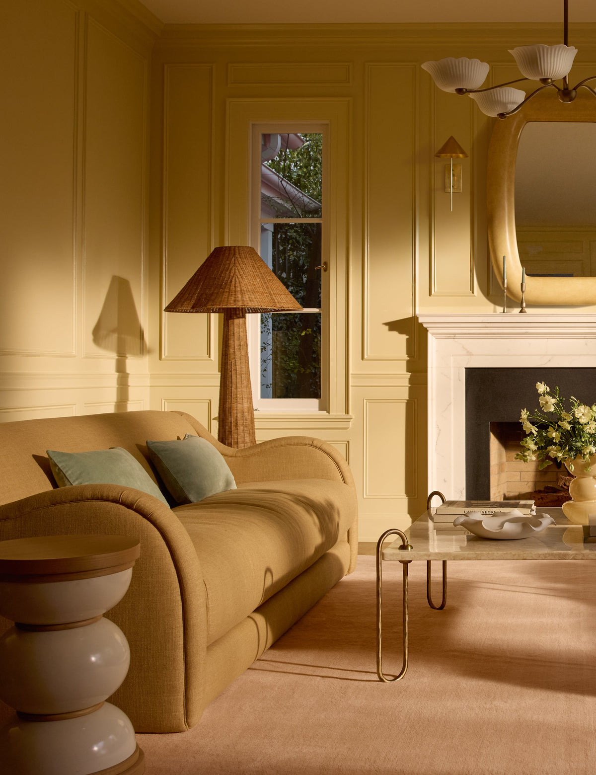 Kalani Floor Lamp - Living Room Floor Lamp for Living Rooms Light in a room