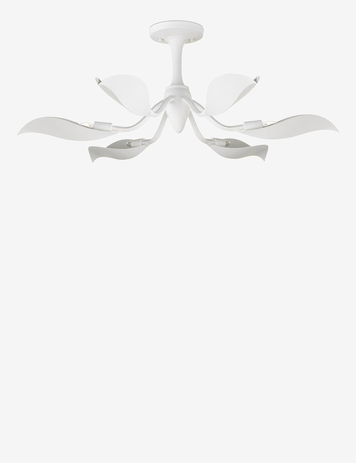 Popelin Semi-Flush Mount Light - Semi Flush Ceiling Light for Bedrooms