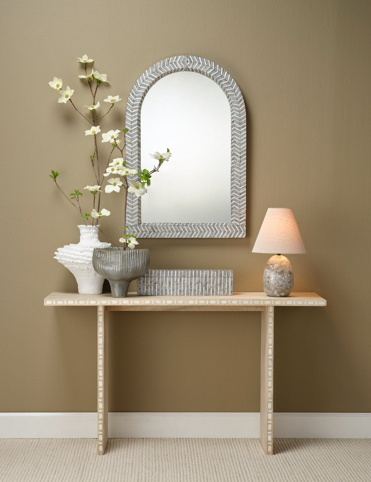 Concetta Table Lamp - Designer Table Lamp for Nightstands Light in a room