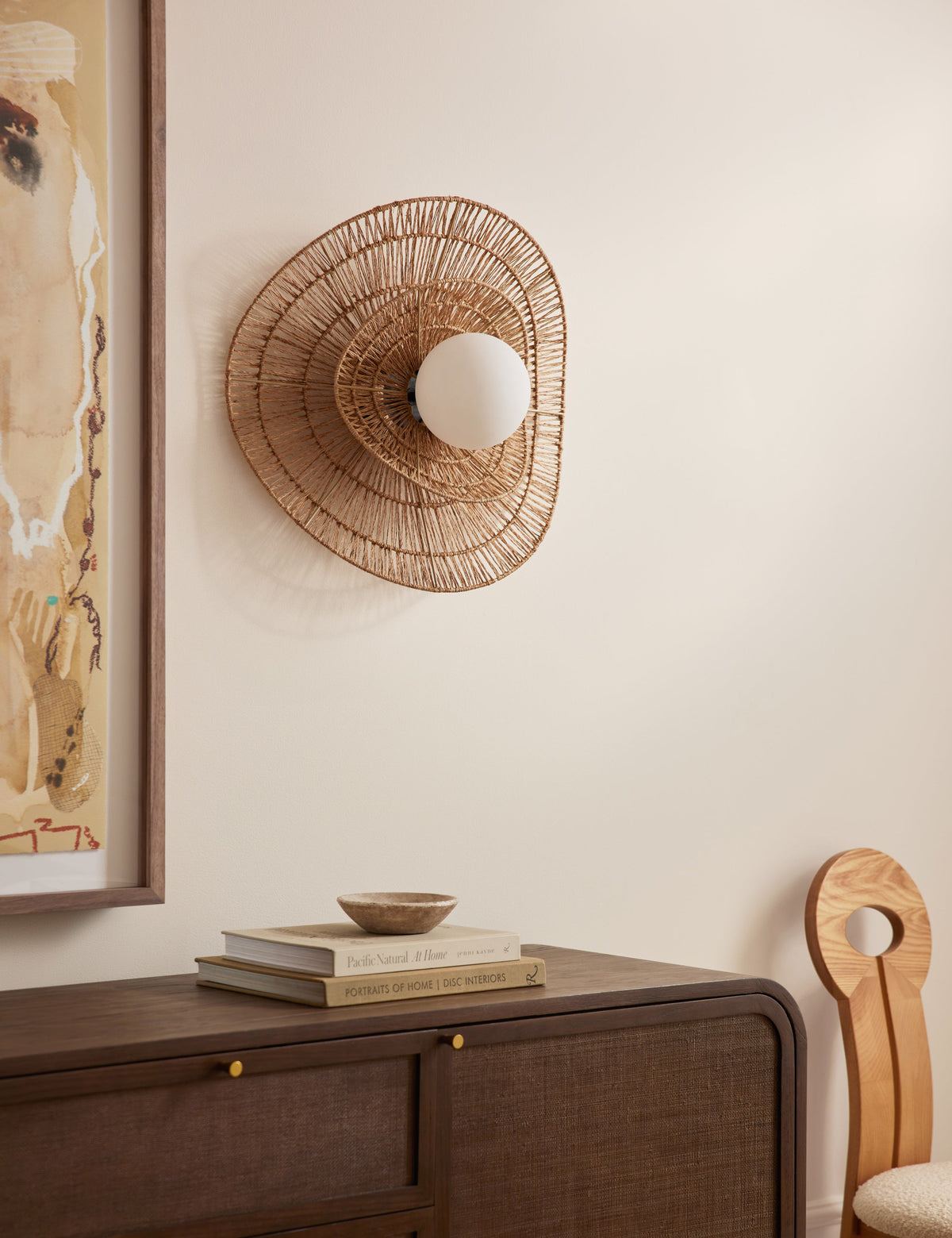 Valar Double Tier Sconce - Wall Sconce Lighting for Bedrooms in a room