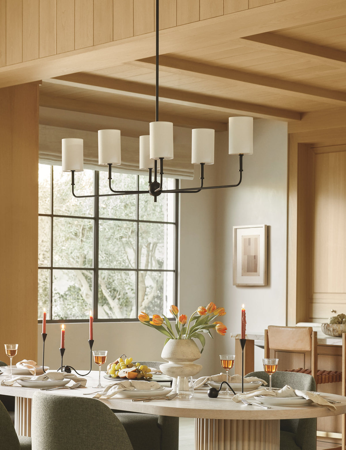 Legrand Linear Chandelier - Dining Room Chandelier Fixture Modern Home