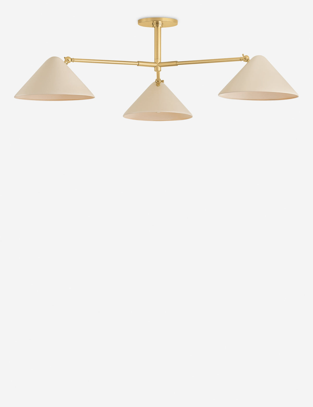 Citrine Semi-Flush Mount Light - Semi Flush Ceiling Light for Bedrooms