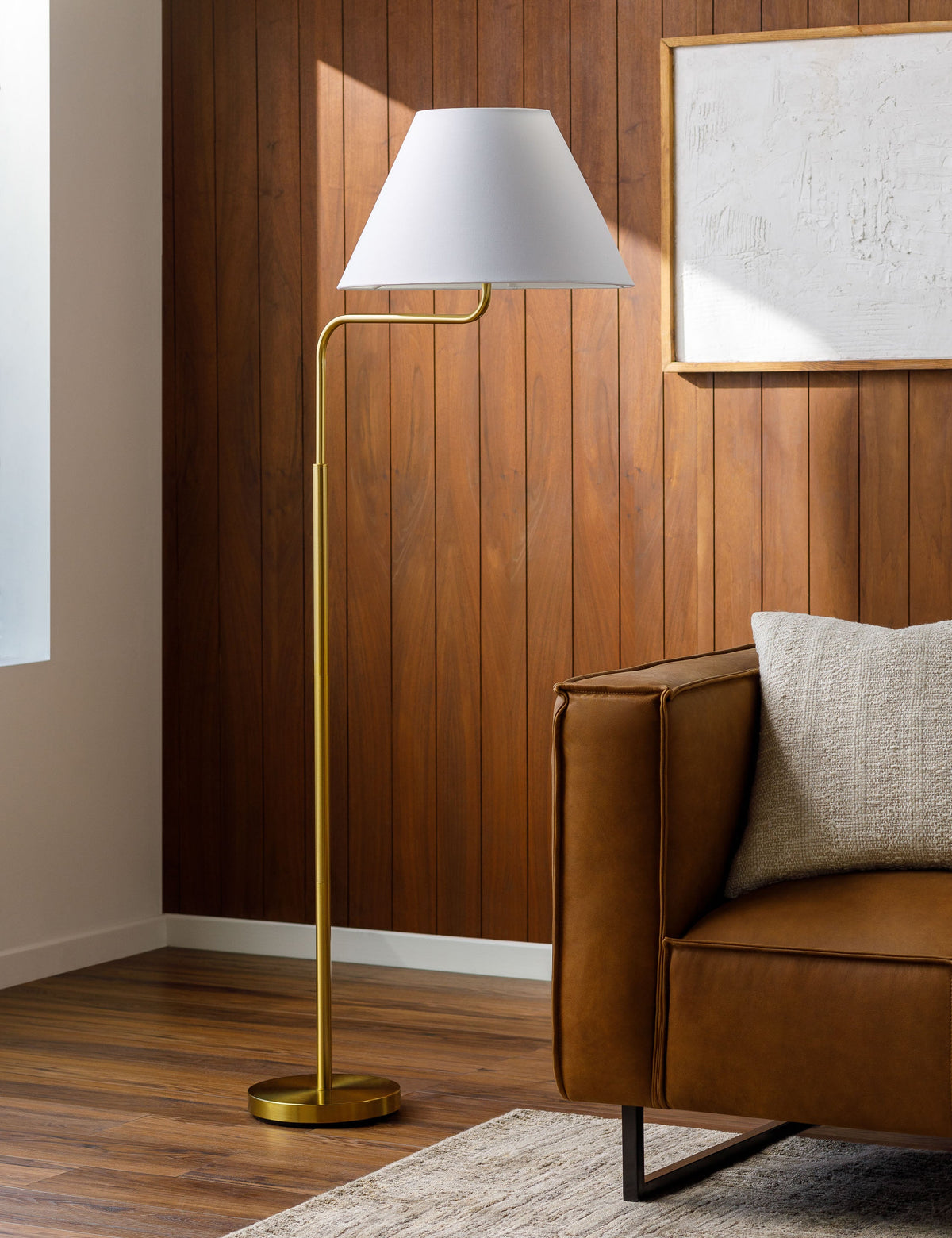 Ellingford Floor Lamp - Living Room Floor Lamp for Living Rooms in a room