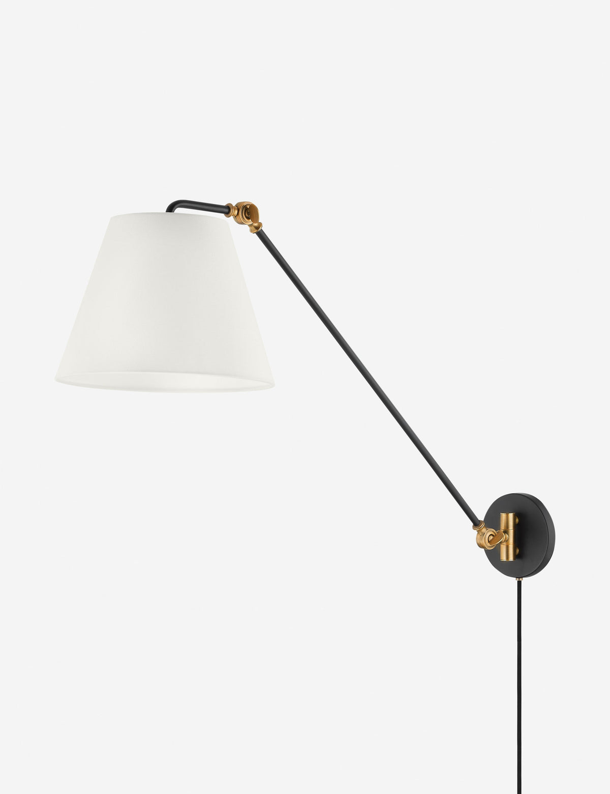 Navin Plug-In Sconce - Wall Sconce Lighting for Bedrooms Fixture in a room