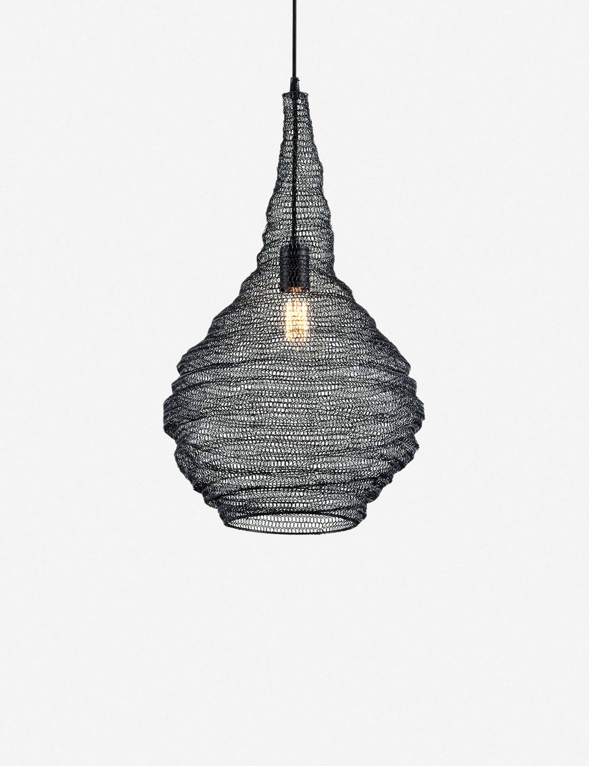 Ari Long Pendant Light - Modern Ceiling Pendant Light for Dining Rooms in a room