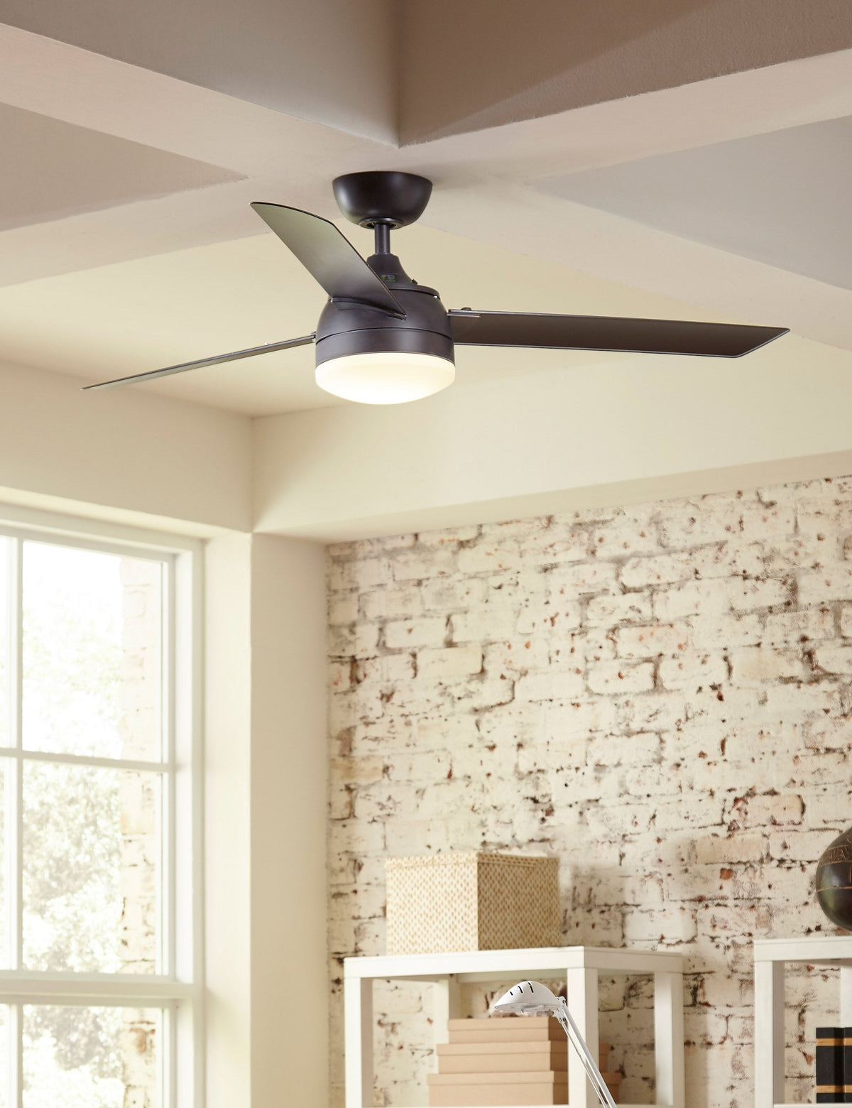 Alya Indoor / Outdoor Ceiling Fan + Light - Ceiling Fan with Light