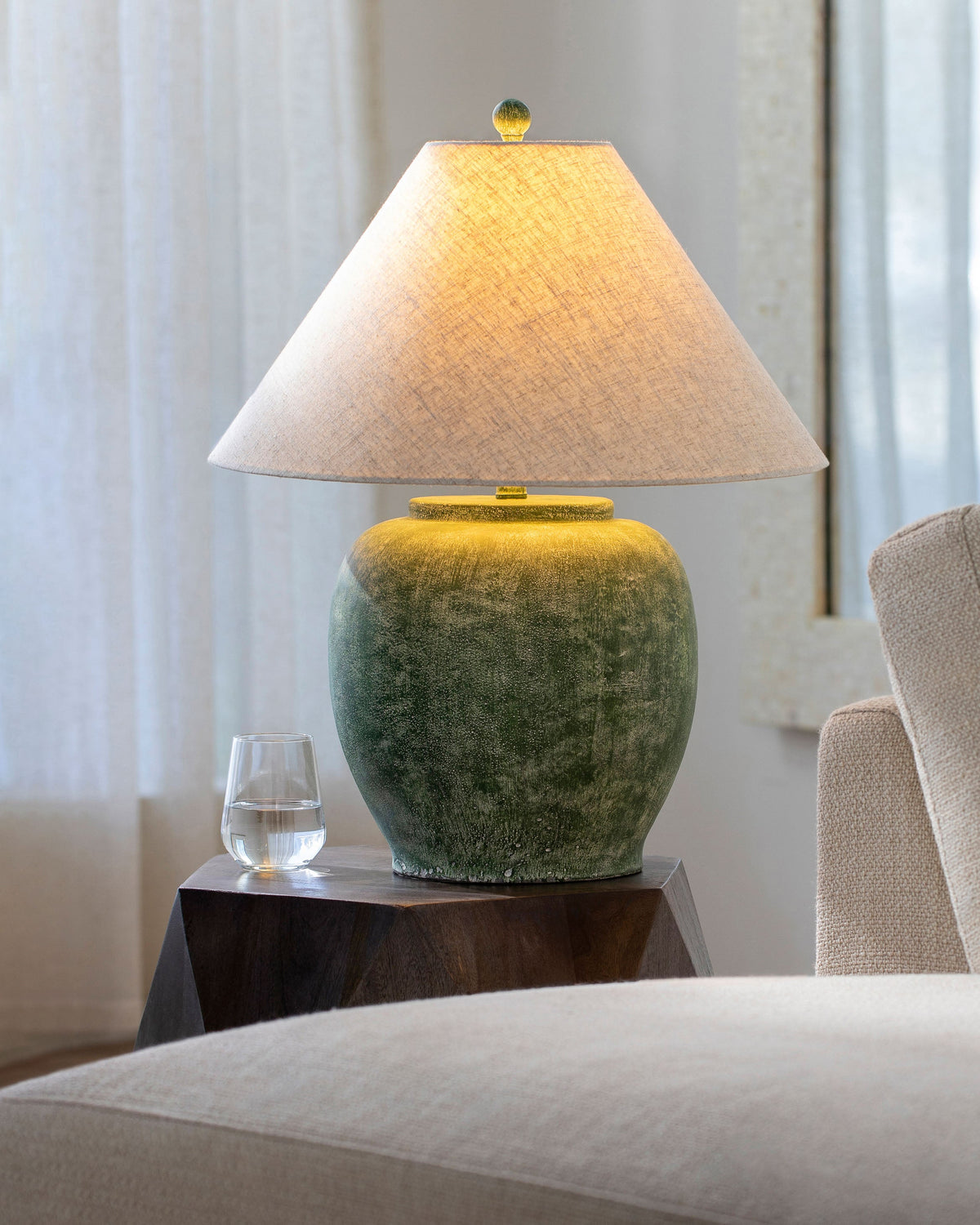 Moreau Table Lamp - Designer Table Lamp for Nightstands Light in a room