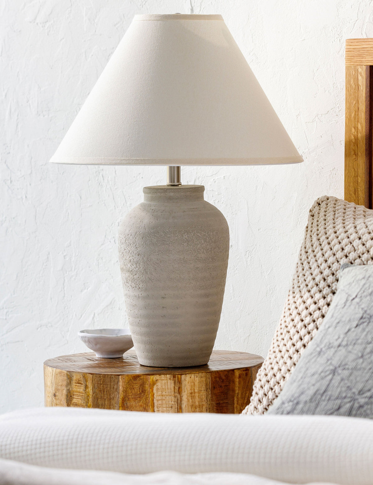 Waters Table Lamp - Designer Table Lamp for Nightstands Light in a room