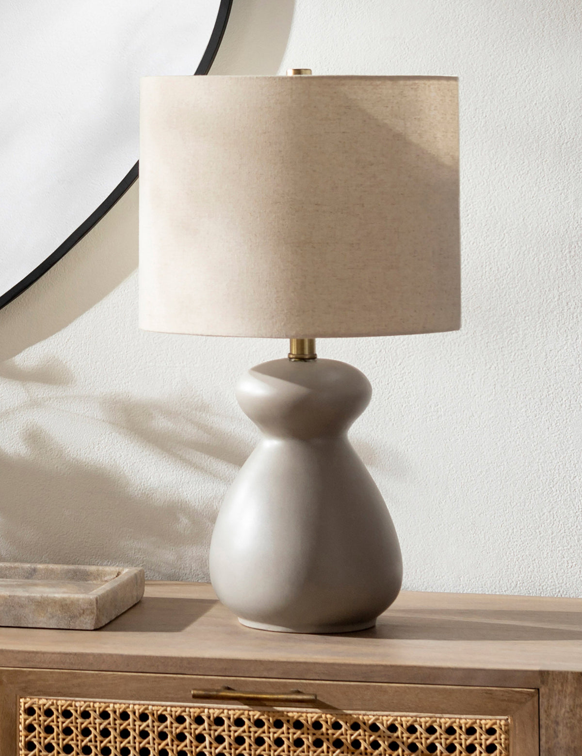 Nasima Table Lamp - Designer Table Lamp for Nightstands Light in a room