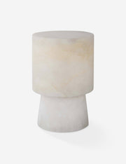 Hazel Alabaster Mini Table Lamp - Designer Table Lamp for Nightstands