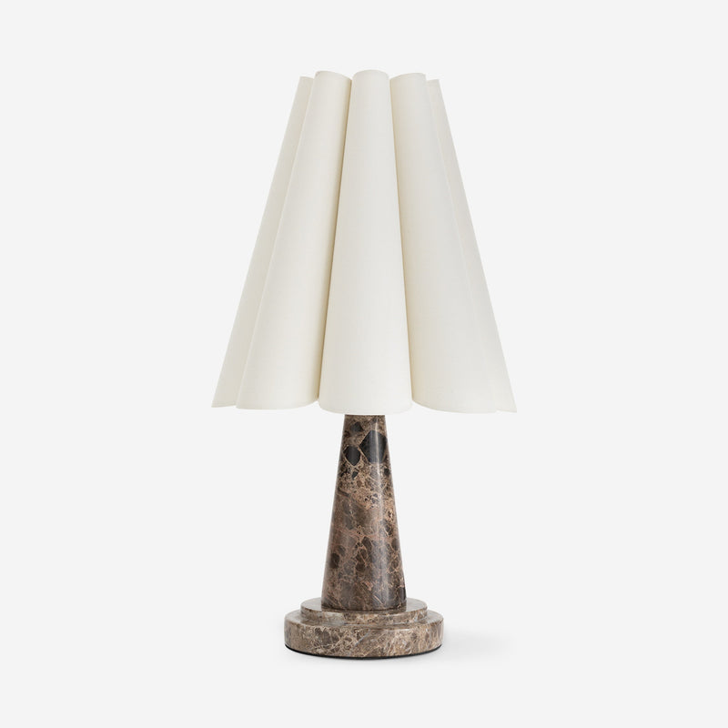 Segal Marble Mini Table Lamp - Designer Table Lamp for Nightstands