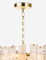 Glacier Chandelier - Dining Room Chandelier Fixture for Dining Rooms