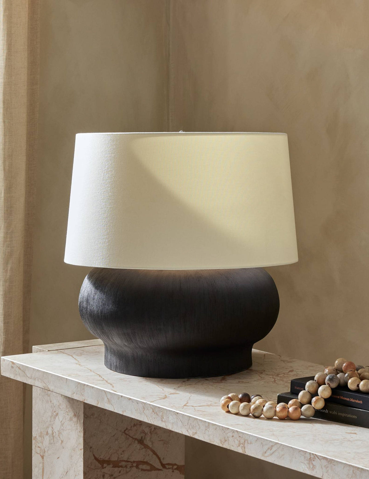 Anova Table Lamp - Designer Table Lamp for Nightstands | Home Lighting in a room