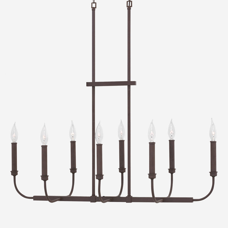 Parsons Linear Chandelier - Dining Room Chandelier Fixture Modern Home