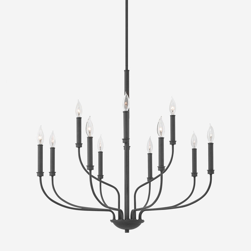 Parsons 2-Tier Chandelier - Dining Room Chandelier Fixture Modern Home