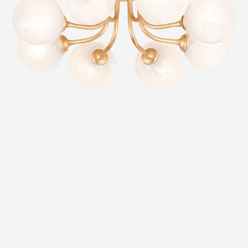 Keller Semi-Flush Mount Light - Semi Flush Ceiling Light for Bedrooms