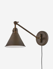 Lennon Plug-In Task Sconce - Wall Sconce Lighting for Bedrooms