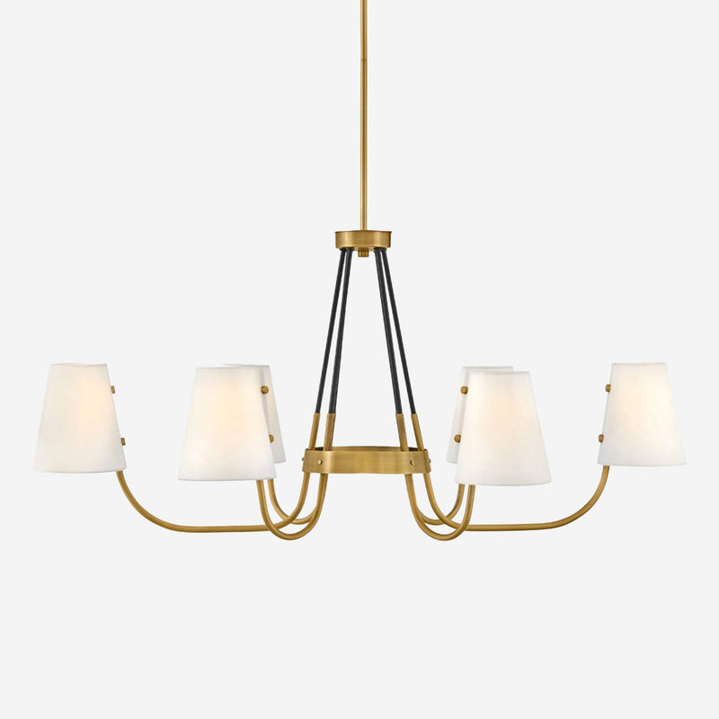 Teague Linear Chandelier - Dining Room Chandelier Fixture Modern Home