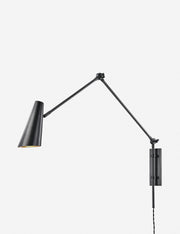 Symphony Plug-In Sconce - Wall Sconce Lighting for Bedrooms Fixture
