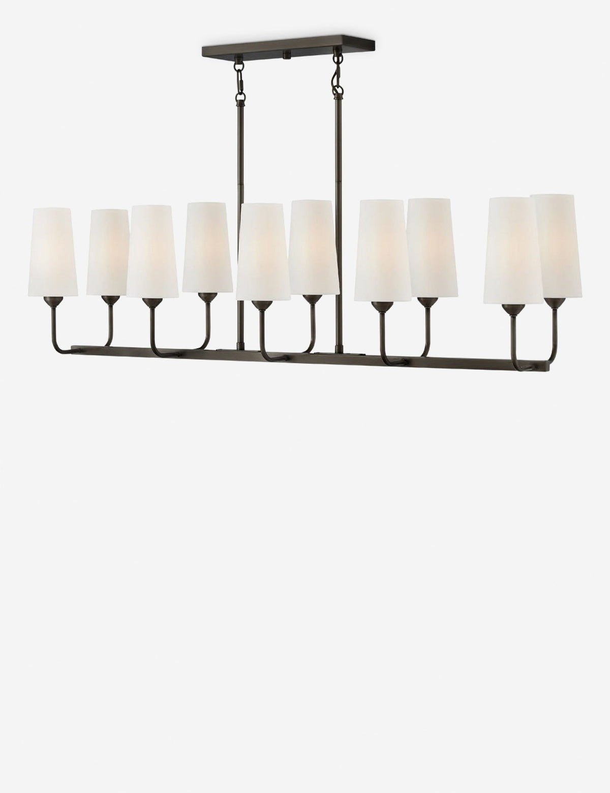 Dabney Linear Chandelier - Dining Room Chandelier Fixture Modern Home