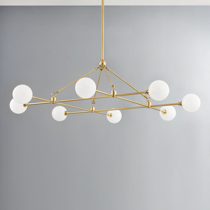 Helia Chandelier - Dining Room Chandelier Fixture for Dining Rooms