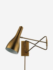 Nonna Plug-In Sconce - Wall Sconce Lighting for Bedrooms Fixture
