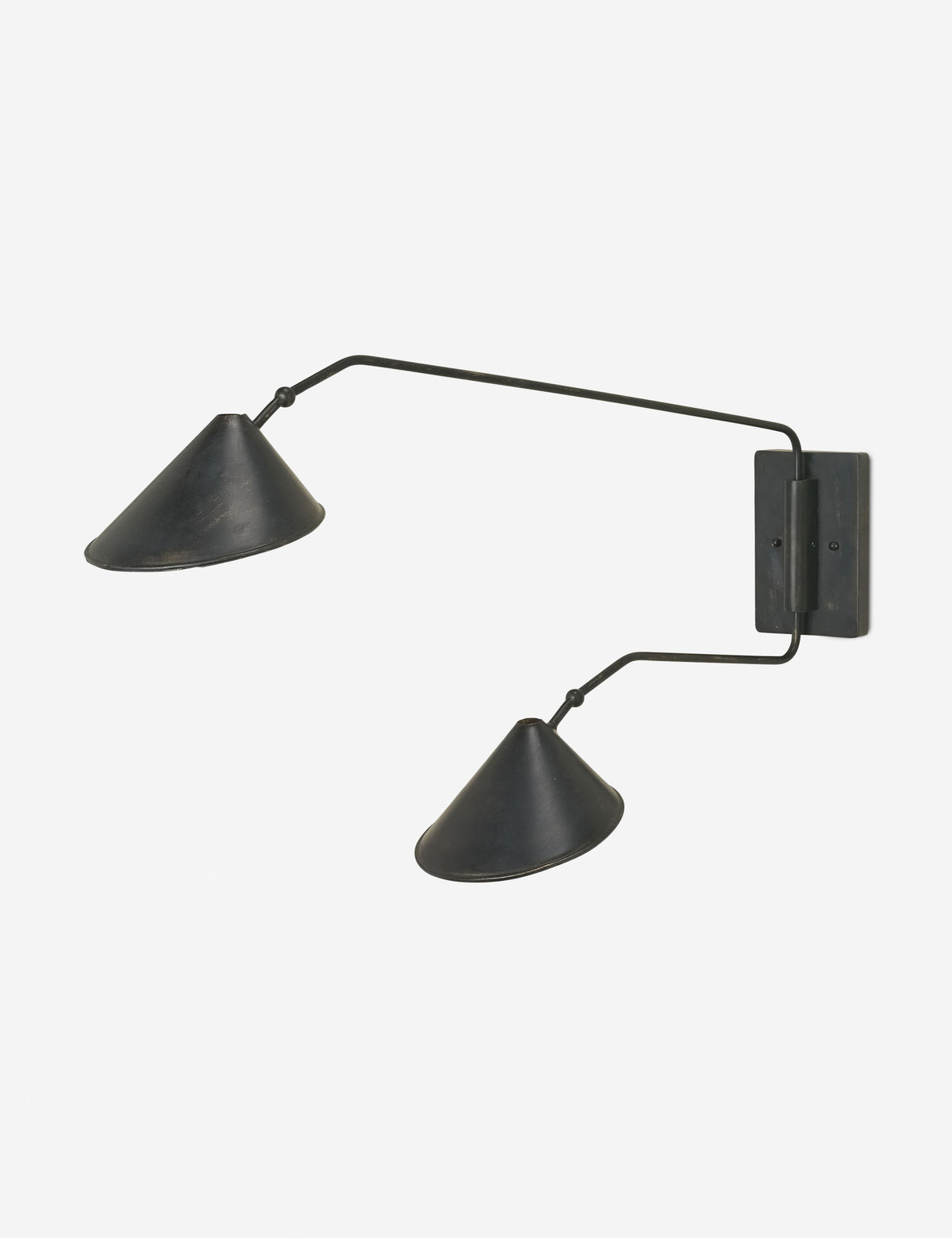 Marca Adjustable Double Sconce - Wall Sconce Lighting for Bedrooms in a room