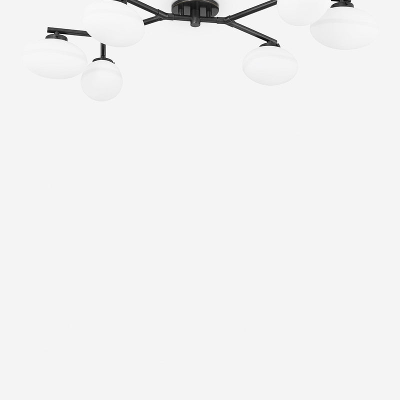 Solange Semi-Flush Mount Light - Semi Flush Ceiling Light for Bedrooms