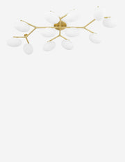 Solange Semi-Flush Mount Light - Semi Flush Ceiling Light for Bedrooms