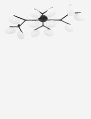 Solange Semi-Flush Mount Light - Semi Flush Ceiling Light for Bedrooms