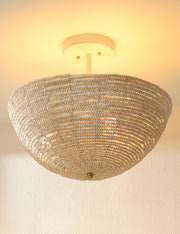 Essie Semi-Flush Mount Light - Semi Flush Ceiling Light for Bedrooms