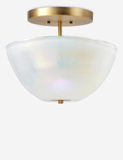 Akari Semi-Flush Mount Light - Semi Flush Ceiling Light for Bedrooms
