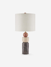 Emberly Table Lamp - Designer Table Lamp for Nightstands Light