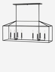 Lucius Linear Chandelier - Dining Room Chandelier Fixture Modern Home