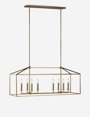 Lucius Linear Chandelier - Dining Room Chandelier Fixture Modern Home