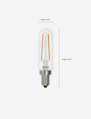 T6 LED Filament Bulb (Set of 4) - LED Light Bulb Set Energy Efficient