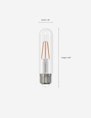 T9 LED Filament Bulb (Set of 4) - LED Light Bulb Set Energy Efficient