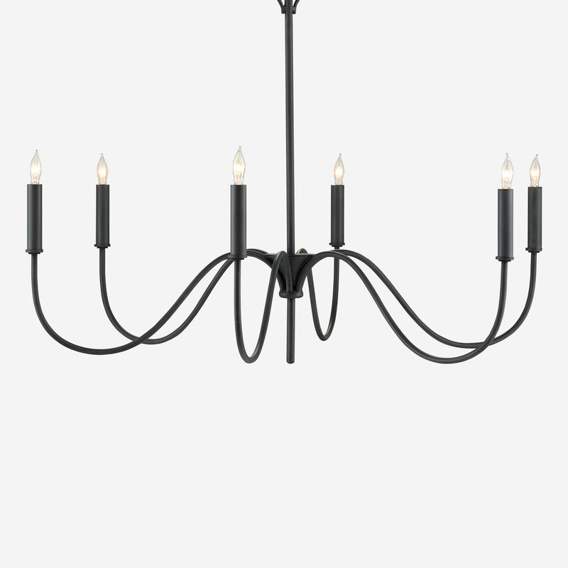 Yates Chandelier - Dining Room Chandelier Fixture for Dining Rooms